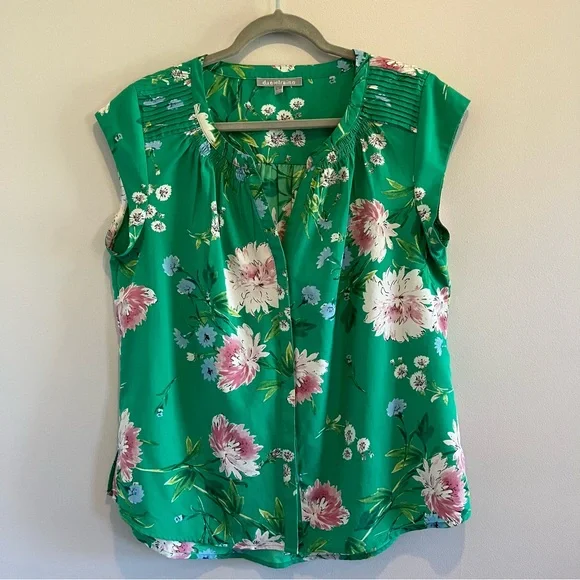 Tabeth Pleat Blouse Daniel Rainn - Picture 4 of 7